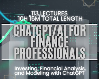 AI-Driven Finance: Learn Investing, Financial Analysis, and Modeling with ChatGPT – Quantitative, Qualitative Techniques Included + Ebooks