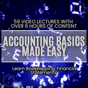 Accounting Basics Video Course + Ebook Library (2025 Update)
