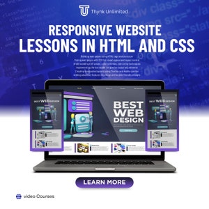 HTML CSS Web Design Online Course: Coding Tutorials