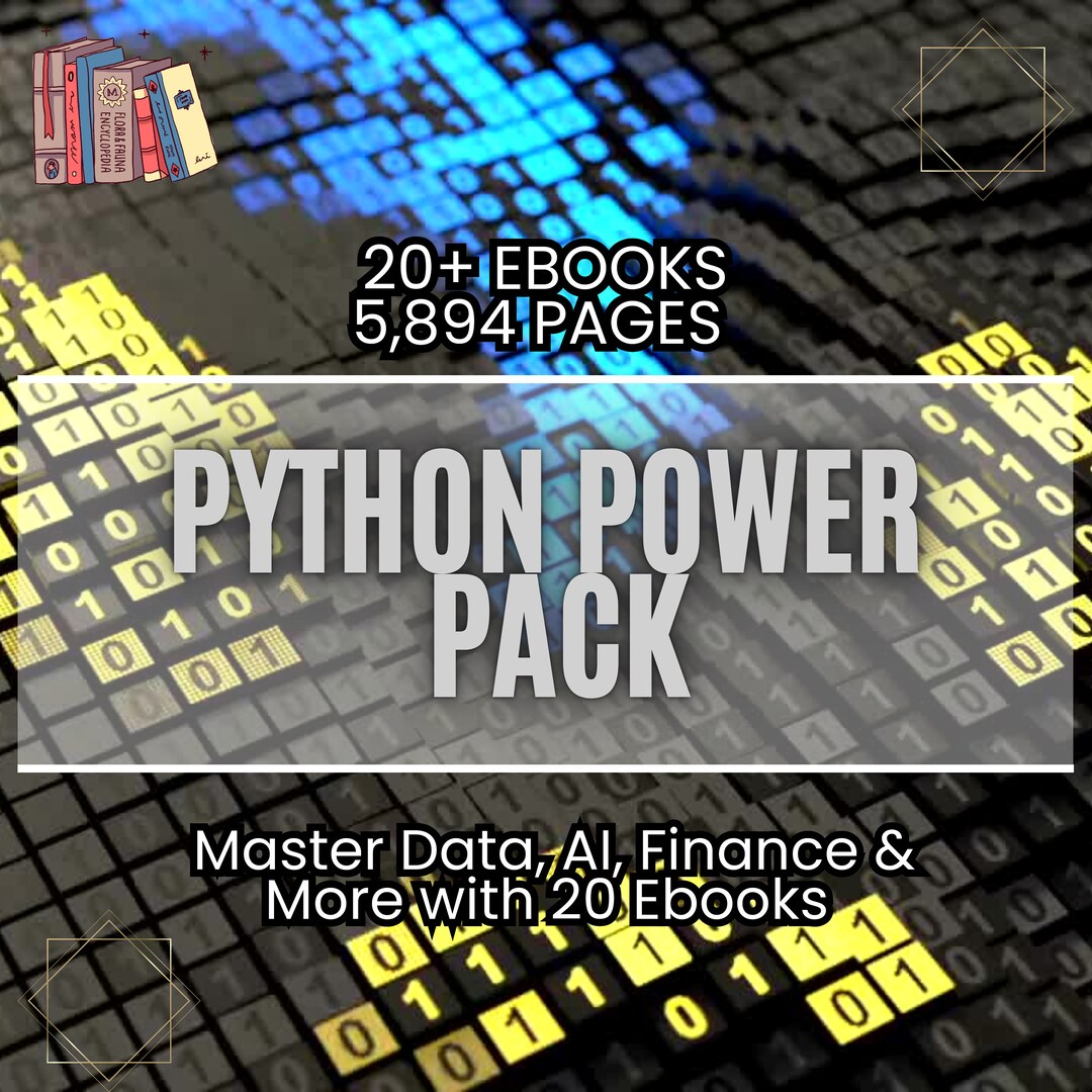Python Programming Masterclass: 20 Ebooks | Data Science, Machine ...