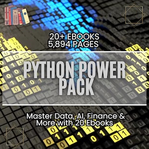 Python Programming Ebook Bundle: Data Science, AI, Web Dev (Updated 2025)