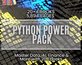 Python Programming Ebook Bundle: Data Science, AI, Web Dev (Updated 2025)