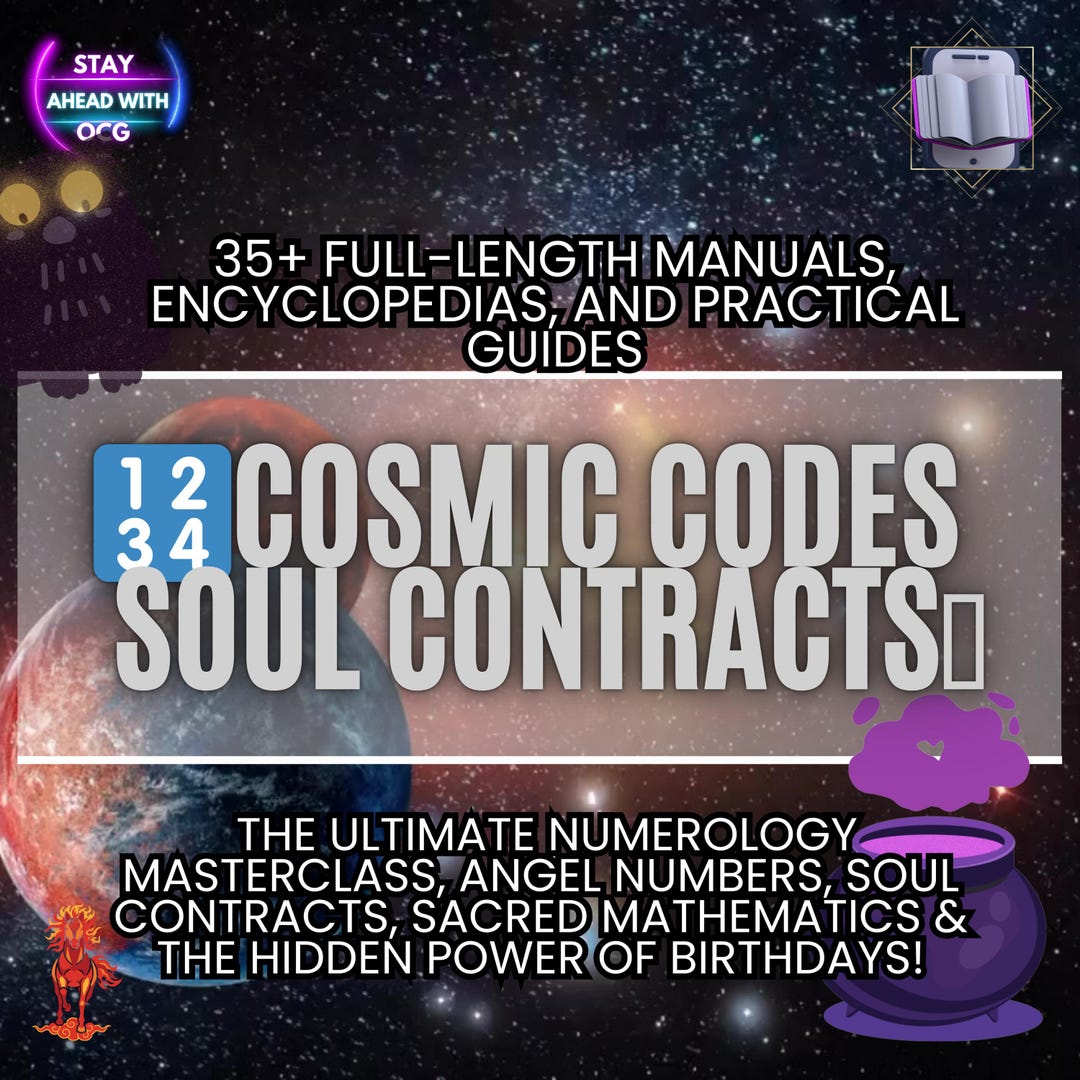 Mercy Cosmic Code Numerology Masterclass: Cosmic Codes & Soul Contracts - Etsy