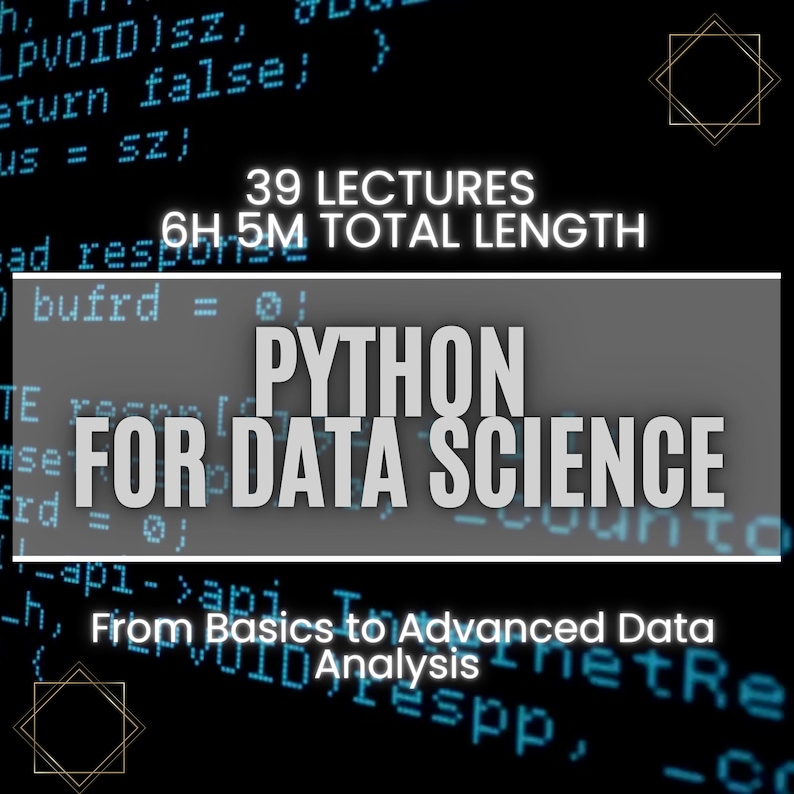 Python for Data Science Course: Video + Ebook Library Bild 1