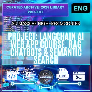 Curso de LangChain AI Web App: Chatbots RAG y búsqueda semántica