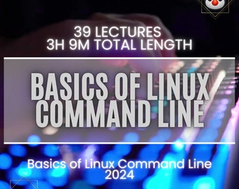 Linux Command Line Course: Beginners to Expert + Bonus Ebooks