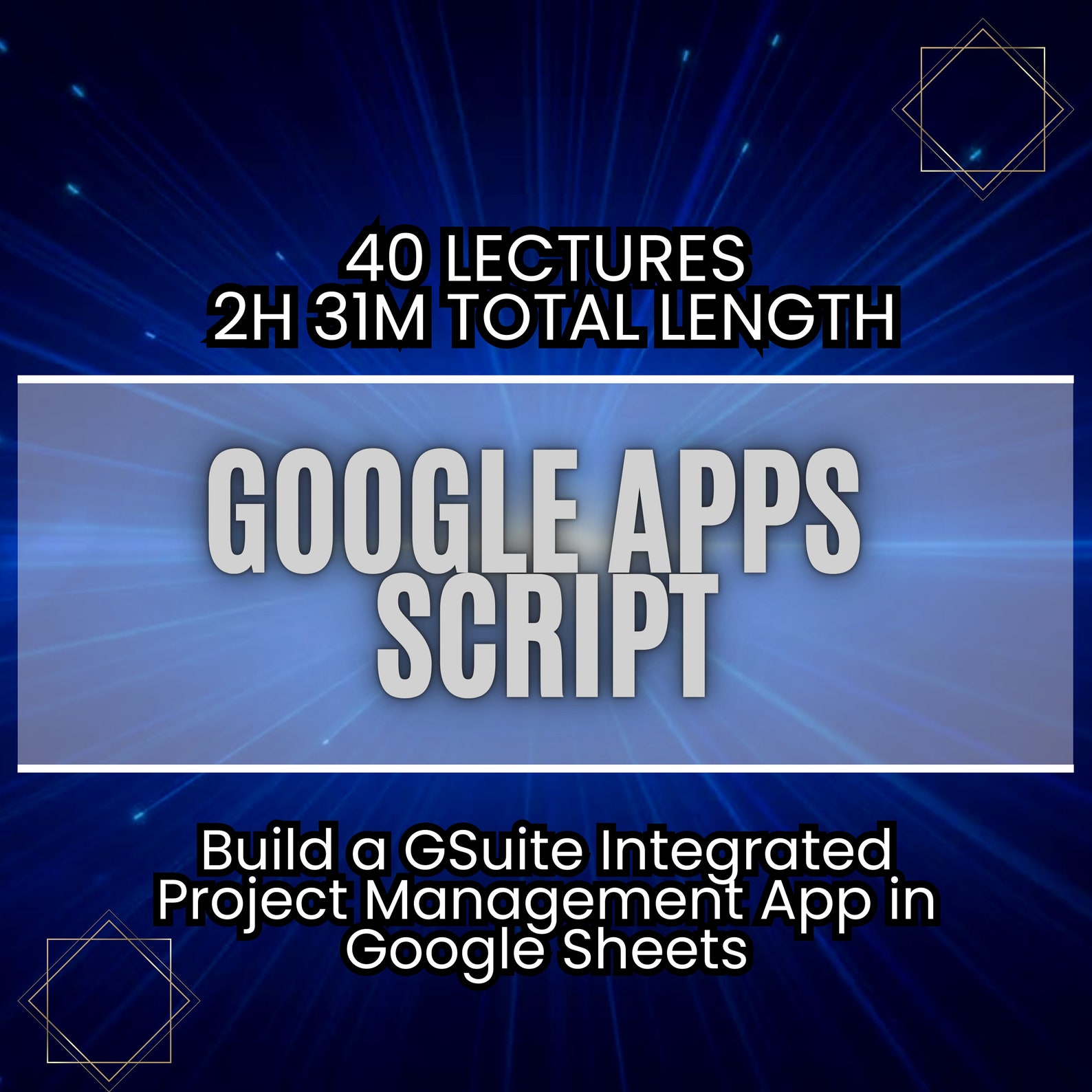 Google Apps Script Project Management App Course - Build in Sheets ...