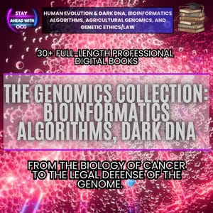 The Genomics Collection: Bioinformatics Algorithms, Dark DNA & Policy Library