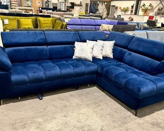 Velvet Sofa Bed with Storage