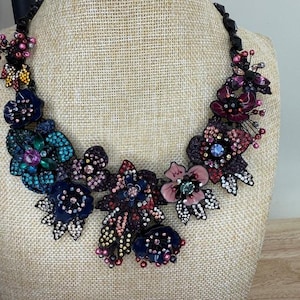 ZARA【NEW】BEADED BIB NECKLACE 16