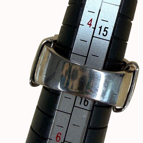 Large Rectangular Pink Gemstone Statement Ring Wi… - image 6