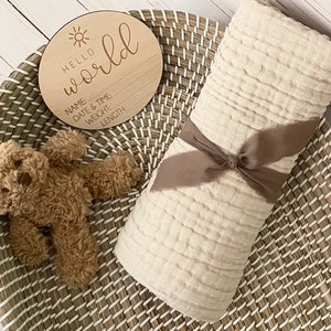 Newborn Set, Baby Shower Gift Set, Gender Neutral Baby Gift