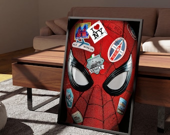 Spiderman Travel Suit Poster | Marvel Wall Art | Digital Download