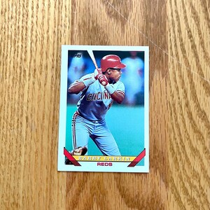Jeu de cartes de baseball vintage Barry Larkin • assortiment de cartes de baseball de collection • cartes de collectionneur • 7 cartes Barry Larkin différentes