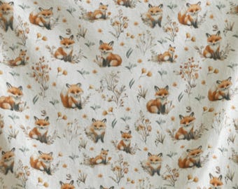 Süßer Fuchs Plüschdecke gemütlich Waldtier werfen weicher Natur-Liebhaber-Geschenk Kinderzimmer-Bettwäsche-Baby Kleinkind Kuscheln Wrap Natur-Dekor Samt