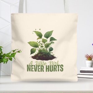 ボタニートートバッグ ガーデニングギフト 植物愛好家向け 持ち運びに便利なグリーンサムショッピングバッグ ダートナーズバッグ ボタニストホールドオール
