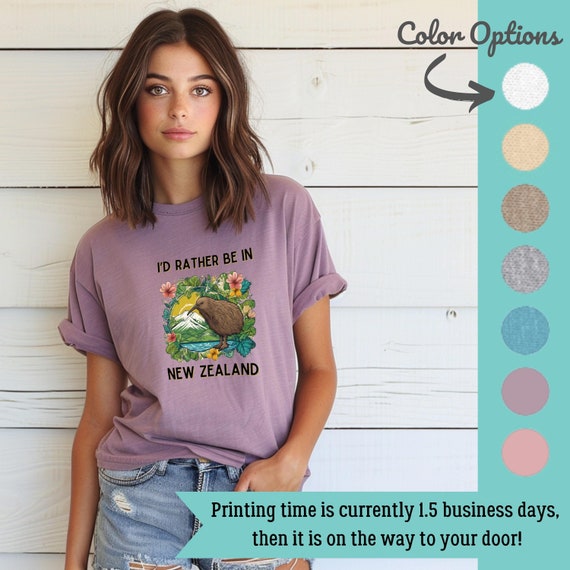 New Zealand Kiwi Bird T-Shirt Gift For Women Men Teens Kids New Zealand Kiwi Bird T-Shirt Gift For Women Men Teens Kids