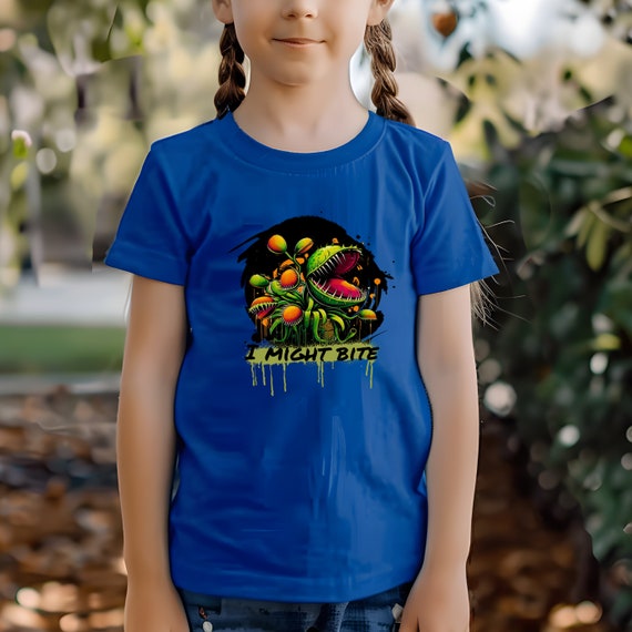 Venus Fly Trap T-shirt - Funny Plant Lover Tee - I Might Bite - Etsy