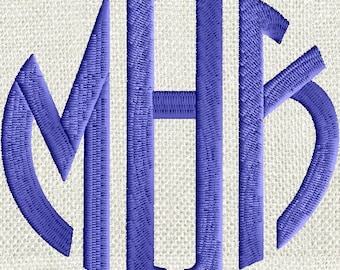 Puede incluir: Un monograma con las letras "MH" en un círculo. Las letras están en una fuente azul sobre un fondo blanco.