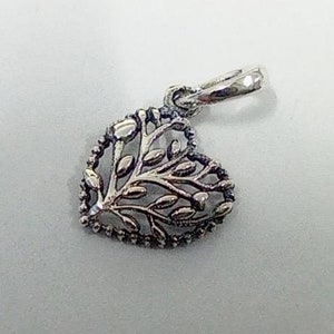 Pandora Flourishing Heart Charm Pendant