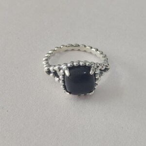 Pandora onyx ring Etsy Italia