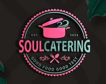Diseño de logotipo para empresa de catering: logotipo para food truck de restaurante (AI, EPS, SVG)