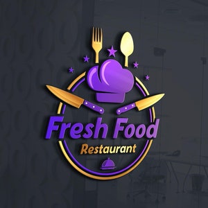 Unique Restaurant Logo Design: Professional Food Business Branding