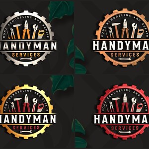 Home improvement logo | construction logo | Handyman services logo | home builder logo | home solution | House Logo | Hardware Tools Logo