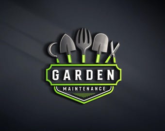 Professional Garden Maintenance Logo Design