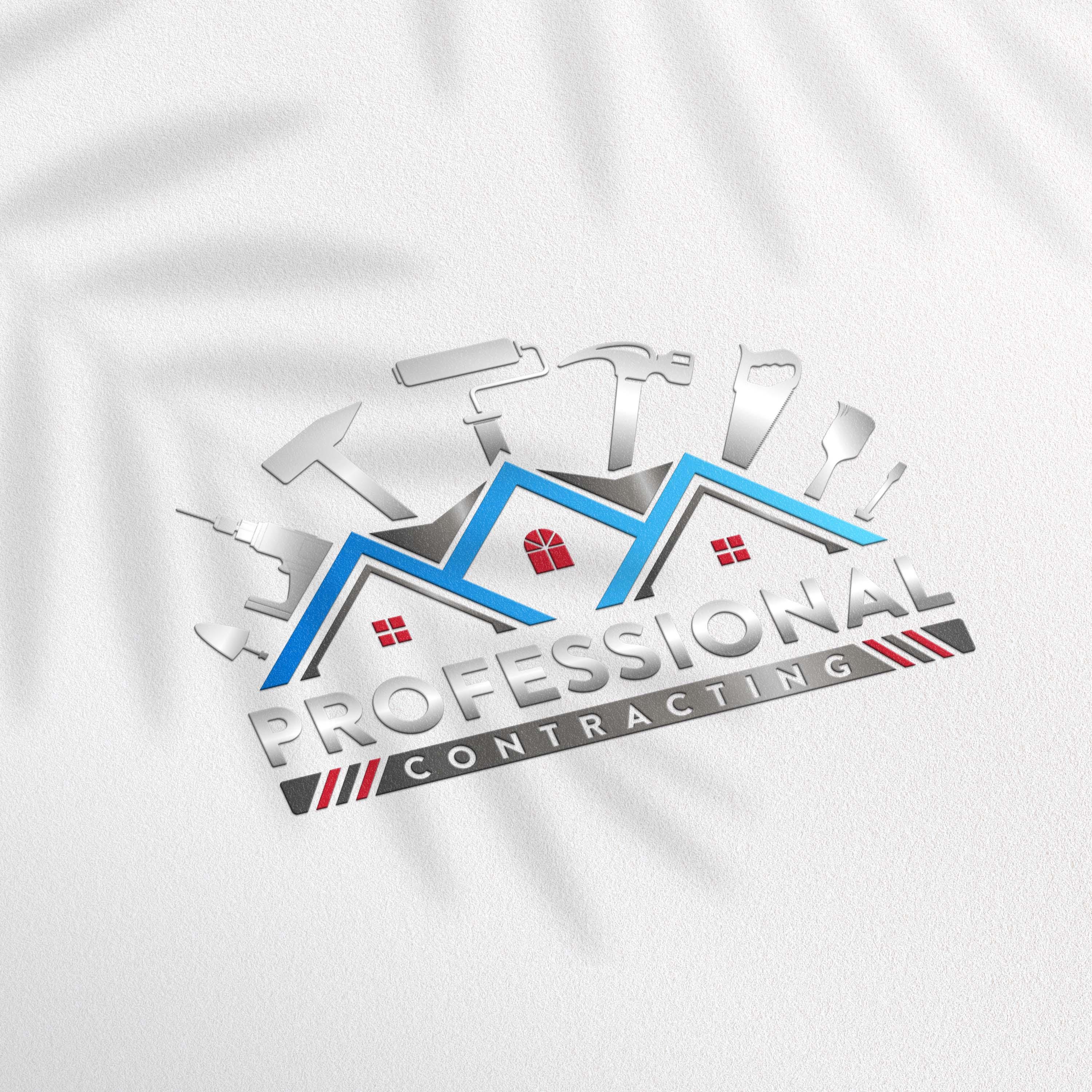 Construction Business Logo Design: Professional Contractor Branding - Etsy