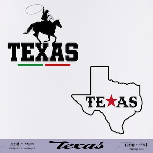 Pacchetto Texas SVG/ Silhouette vettoriale disegnata a mano/ Texas Outline SVG/ Texas Home SVG/ Texas State Svg/ Hey Ya'll Svg/ Texas Shirt Svg