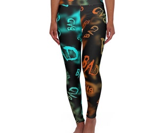 Leggings de yoga de cintura alta (AOP)