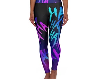 Leggings de yoga taille haute (AOP)