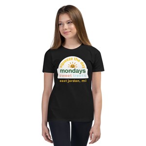 Montags Jugend Kurzarm T-Shirt