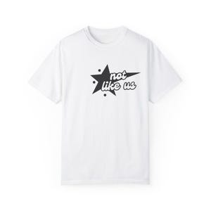 T-shirt not like us, shirts for gifts men and for women