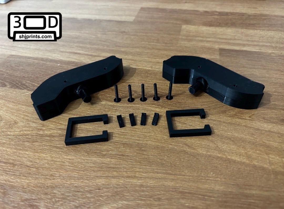 thumbnail interactive-video image 1 of 2x Ford Ka Parcel Shelf Clips - Rear Boot Shelf Repair Clips (Made In UK) 1 of 5