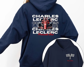 Charles Leclerc Hoodie, Charles Leclerc, Charles Leclerc Sweatshirt, Formula 1, Formula One, F1 Hoodie, F1 Merch, F1 Gifts, F1 Ferrari