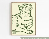 Custom portrait pet lover gift for pet loss of pet gift for pet lover custom portrait from photo digital personalized poster animal art