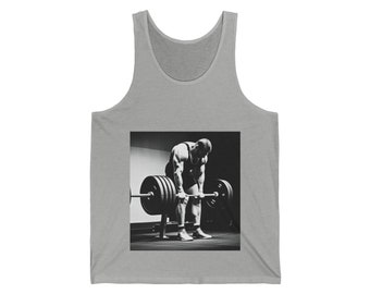 Unisex Jersey Tank "Deadlift"