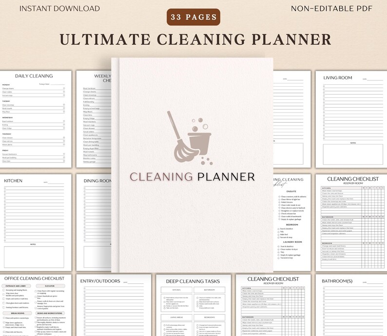Ultimate Mom Planner BUNDLE, Mom Life Planner, Home Management ...