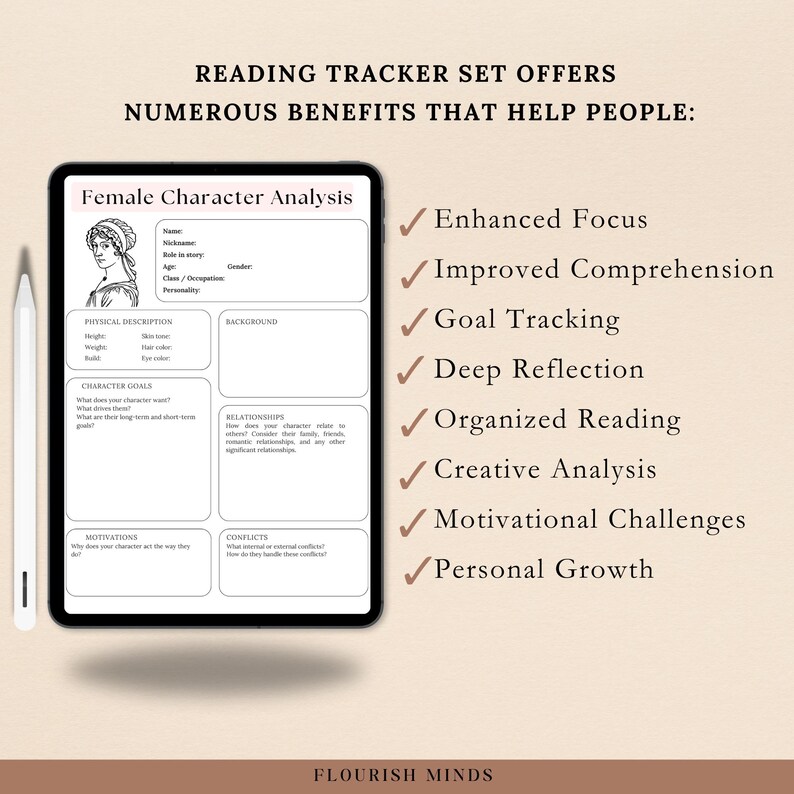 Reading Planner Bundle Printable, Reading Journal, Reading Challenges ...