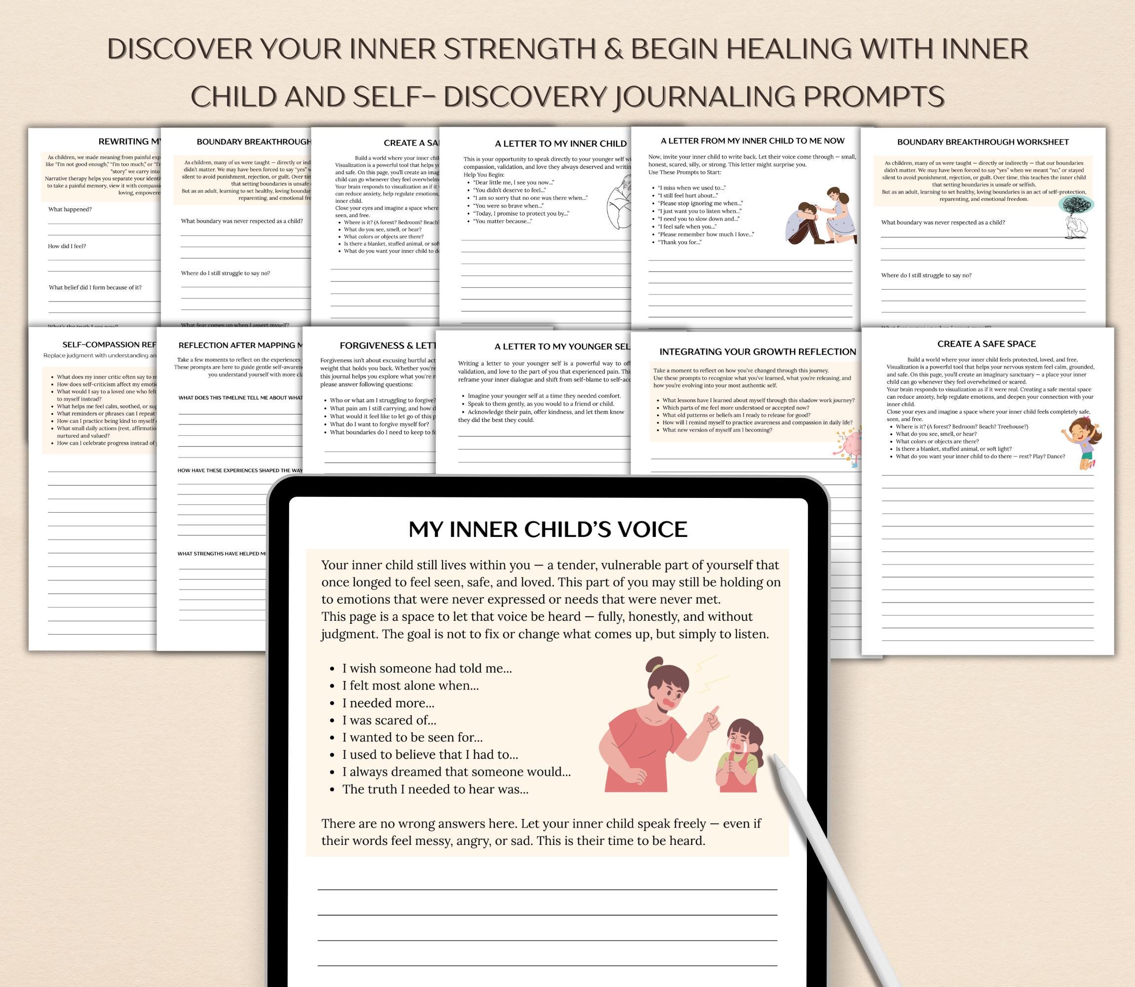 Ultimate Inner Healing Bundle, Shadow Work, Inner Child Healing, Self ...