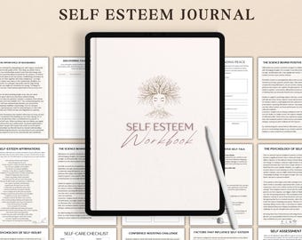 Manual de autoestima para adolescentes, creencias fundamentales y límites, terapia, hojas de trabajo de TCC, autoconfianza y amor propio.