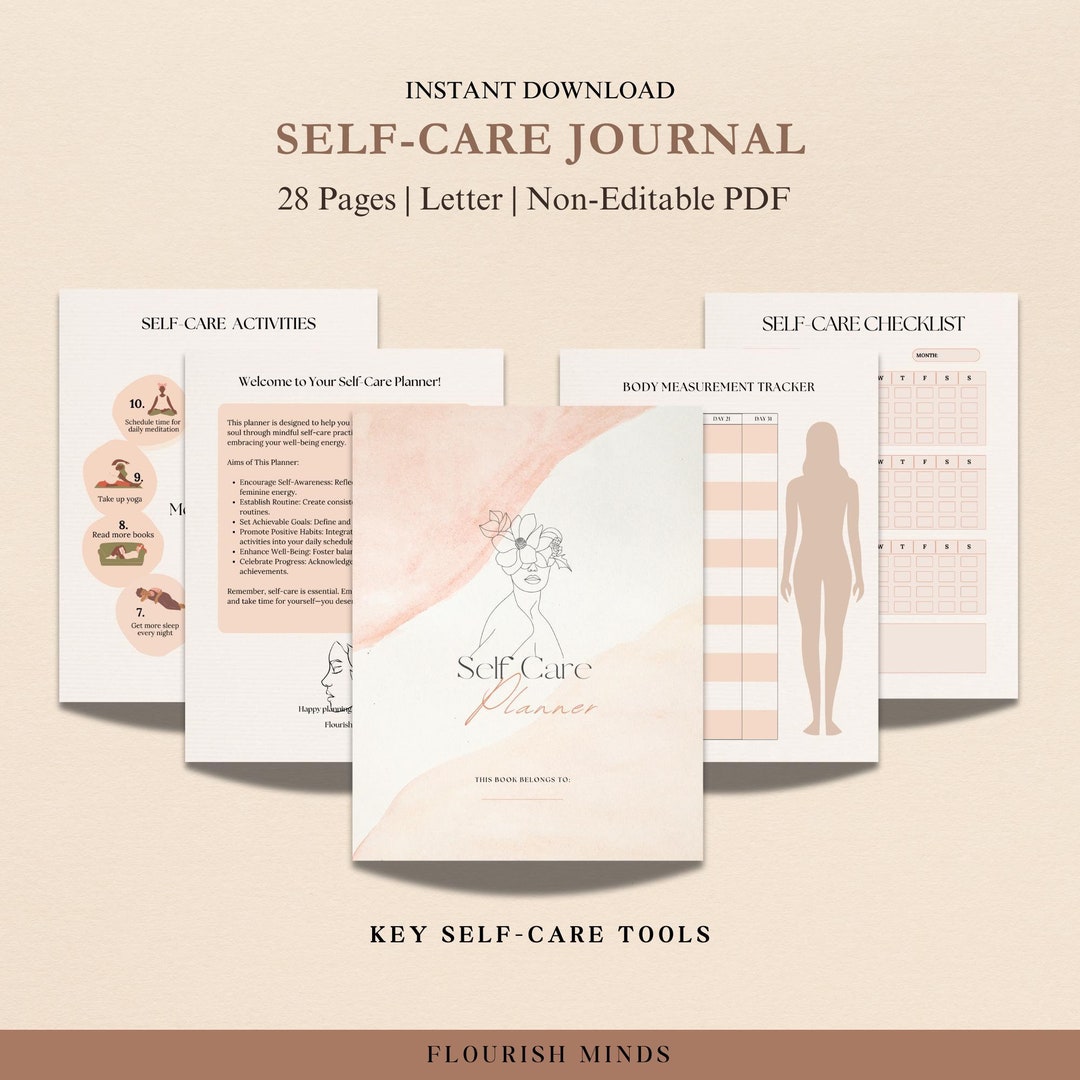 Self care Journal Self Care Wheel - Il 1080xN.6171564832 7kyu 