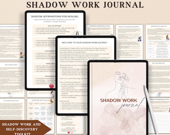 Shadow Work Journal, Inner Healing & Self-Discovery Workbook, Journalling Prompts  Mental Health Worksheets, CBT Tools, Trauma Healing PDF