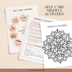Self-care Journal, Self Care Wheel Printable,self-care Journal Prompts,self-love Journal Pdf ...