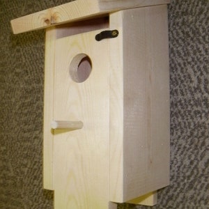 Single Unit Front Opening Birdhouse Plans, Birdhouse Plans, Single Unit Birdhouse Plans, DIY Birdhouse Plans, Birdhouse, Woodworking Plans zdjęcie 4