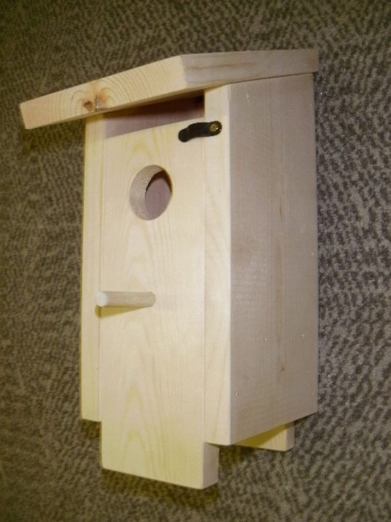 Single Unit Front Opening Birdhouse Plans, Birdhouse Plans, Single Unit Birdhouse Plans, DIY Birdhouse Plans, Birdhouse, Woodworking Plans zdjęcie 4