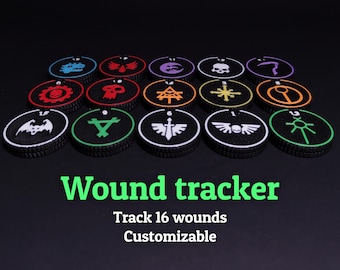 Wound Tracker 16 wounds