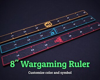 8" Wargaming Ruler